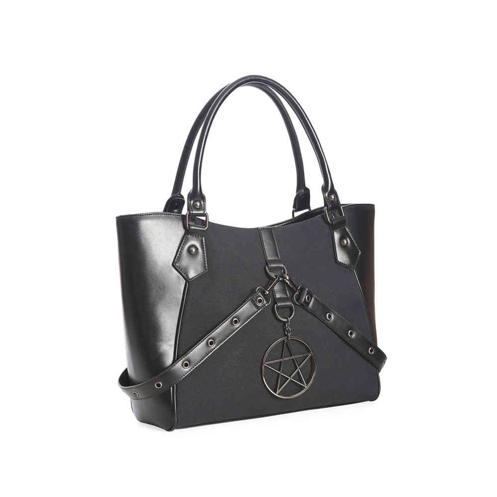 Banned - In Oblivion We Trust Sac à main - Noir